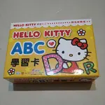 HELLO KITTY ABC學習卡/二手九成五新