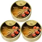 Cavendish and Harvey 3 x Barley Sugar Drops 200g Tin Sweets C&H Candy Lollies
