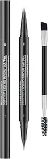Natural Eyebrow Pen - Double-Ended Eye Brow Pencils with Brush | Eyebrow Tint Pen with 2-Fork-Tip & Precise Tip, Long Lasting Makeup