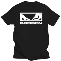 在飛比找蝦皮購物優惠-男裝 Badboy 標誌黑色 T 恤 T 名牌服裝成人棉