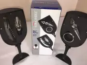 Yorkshire Wine Tool Set 4 in 1 Wine Stopper Wine Ring Bottle Opener Decanter NEW