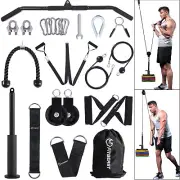 FitBeast Pulley System Gym, Cable Weight Pulley System for Gym LAT Pulldown, ...