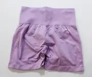 AYBL Women's Empower Stretch Seamless Yoga Shorts EJ3 Purple Medium NWT
