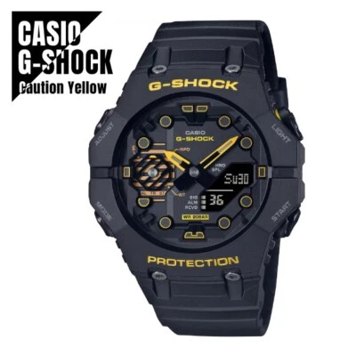 CASIO G-SHOCK Caution Yellow Series Mobile Link GA-B001CY-1A Men's Watch