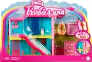 Mini Land Doll Sets, Mini Dreamhouse with Surprise 1.5-inch Doll, House
