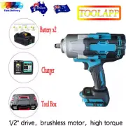 1/2'' 1300Nm high torque Brushless Impact Wrench For Makita 18V Li-ion battery