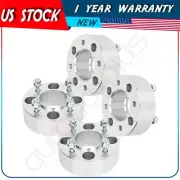 4pcs 2" 4x110 10x1.25 studs silver wheel spacers For Yamaha Kodiak 450 2003-2004