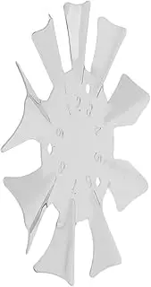 MUSISALY Nail Art Nails Manicure Template French Tip Manicure Tool Stainless Steel Plate Model