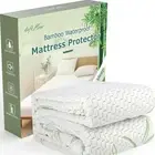 King Waterproof Mattress Protector, Rayon Made from Bamboo Mattress Pad Cover...
