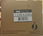 Juno 50-Watt Flare BLACK Track Light R551 BL