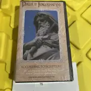 Paul's Journeys According to Scripture From Birth to Death - Christian VHS Video