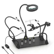 Helping Hands Soldering Circuit Board Holder Magnetic Third Hand Tools with 3...