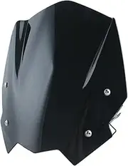 G310R Windscreen Windshield for BMW G 310R 310 R 2017-2024 Motorcycle Sport RacingFairing Wind Deflector Screen Shield(Black)