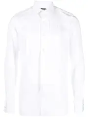 [Tom Ford] Tom Ford-Camicia Con Pieghe-Uomo 41