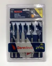 Bosch Daredevil 6 Piece Spade Bit Set New in Package DSB5006