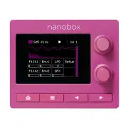 1010music Nanobox Razzmatazz Drum Machine, Sequencer, FM Synthesizer - NEW
