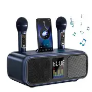 SD318 Karaoke Speaker Dual Wireless Microphone All-in-One Bluetooth Subwoofer