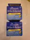T.N. Dickinsons Witch Hazel Cleansing Pads Cleans & Refreshes 60 Count 2 packs n