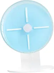 FONDOTIN 1pc Silent Exercise Wheel for Hamsters Pet Sports Wheel with Bracket for Nocturnal Play Durable Design for Gerbils and Dwarf Hamsters Fun Pet