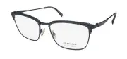 NEW NOMAD 40101N EYEGLASS FRAME METAL & PLASTIC MENS DESIGNER FULL-RIM BLUE