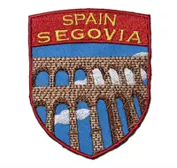 在飛比找有閑購物優惠-西班牙 塞哥維亞 徽章 刺繡布貼 徽章熨燙貼燙布貼 臂章燙 