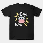 COW WOW T 恤可愛 COW BELL T 恤 - TEE84