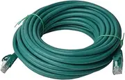 8Ware Cat6a UTP Snagless Ethernet Cable, Green, 20m Length
