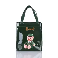 在飛比找蝦皮購物優惠-名媛harrods 手提袋 harrods英國 名品 PVC