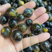 2.2lb Natural blue tiger's eye ston Quartz Sphere Crystal Ball Reiki Healing