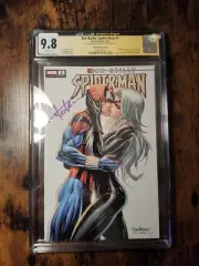 Ben Reilly: SpiderMan 1 Comic CGC 9.8 Signed by Tyler Kirkham Variant Cover 2022