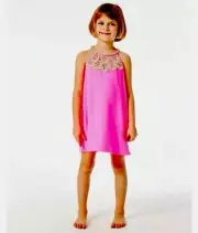 Lilly Pulitzer NWT Girls Mini Pearl Shift Prosecco Pink $88 Size 10