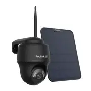 Reolink 4K Battery WiFi Outdoor Security Camera Argus PT Ultra + 6W Solar Panel