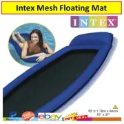 Intex Floating Chair Inflatable Pool Lounge Raft Bed Mat Mattress Mesh Water Bed