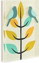 DEMDACO Hanging Tile Wall Art Everyday Home Décor, 5 x 7 Inch Acrylic, Birds Together