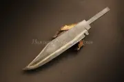Custom Made Hand Forged Meteorite Sanmi Blank BOWIE 6mm Spine with Spanish Notch