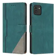 Clasp Case with Flip Wallet Stand Function Cover for Samsung A03 164mm - Red