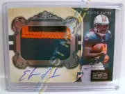CLYDE GATES #10 DOLPHINS AUTO 3 COLOR PATCH 2011 PANINI NATIONAL TREASURES 58/99
