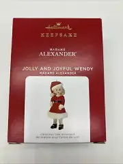 Hallmark Keepsake Ornament 2021 Jolly and Joyful Wendy Madame Alexander
