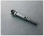 1x Vintage RC Car MIP CVD 3/16" Wheel Axle HPI Associated ? Tamiya ? 37mm Length