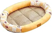 Summer Pet Mat, Pet Cooling Mat, Kennel Sleeping mat, Washable Breathable Summer Cooling Pet Mat, Large Cat Dog Kennel Four Seasons General