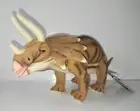 Triceratops Dinasour Plush Toy 12" Hansa 6135 Handcrafted Creations 2015 Philipp