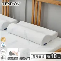 在飛比找Yahoo奇摩購物中心優惠-TENDAYS DISCOVERY 柔眠枕(晨曦白) 10c