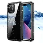 Waterproof Built-in Screen Protector Smartphone Case for iPhone 13/12/11 Series