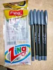 5x Flair ZING Ball Pen | BLACK | 0.7mm | Smooth Writing | Free Shipping