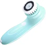 PLAFOPE Electric Facial Cleansing Brush Skin Care Brush Portable Face Scrubber 4 Replaceable Heads for Deep Cleansing Blackhead Removal