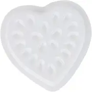 Ysyqkn 100pcs Eyelash Extension Glue Trays, Eyelash Grafting Tray, white