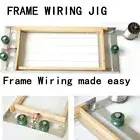 Wiring Board Beehive Frame Jig Bee Hive Deep Frames Assembly Tool Beekeeping