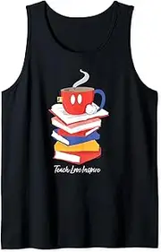 [Disney] Mickey Mouse Teacup Teach Love Inspire Teacher s Day Tank Top