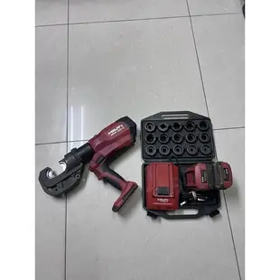 二手外匯HILTI NCR 120 壓接機 充電式12噸 壓接 喜利得 120 壓接 22v  喜利得12t 壓接機