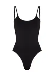 PRISM2 Glorious Stretch-jersey Bodysuit, Bodysuits, Black, One Size One Size